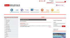 Desktop Screenshot of escuelas.mincultura.gov.co